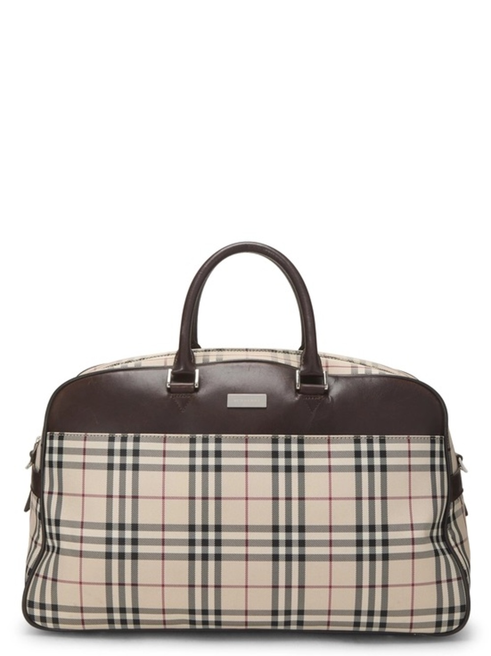 Burberry Y2K Check Nylon Bowler Medium